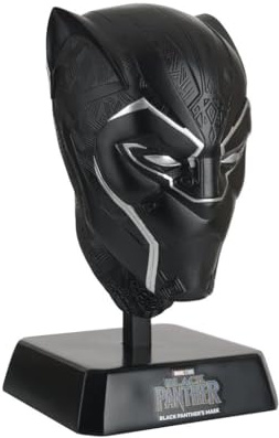 Replik Schwarzer Panther Maske 17Cm