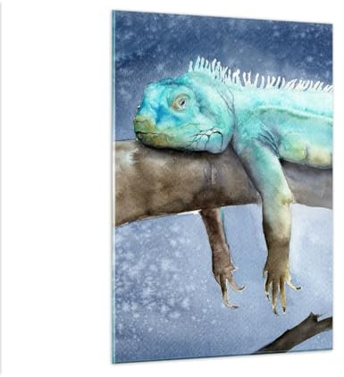 ARTTOR Bilder auf Glas 50x70 cm Wandbild Glasdruck Tiere - 5542