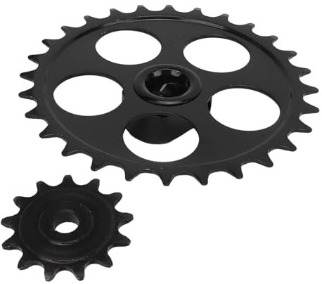 SPYMINNPOO 28T Kettenrad, 410 13T Kettenrad Kit Kohlenstoffstahl Kettenrad Zubehör für DIY ATV Fahrrad Motorrad Fahrrad
