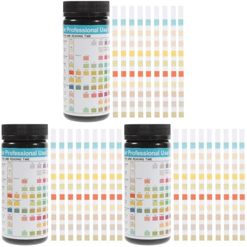 FRCOLOR 300 Pcs 10-in-1 for Ketone Protein Ph Nitrite Testing Diagnostic Supplies for Home Health Monitoring