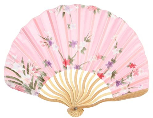 GARVALON Faltbarer Handfächer Im Japanischen Stil Eleganter Fächer Mit Einzigartigem Design Für Hochzeiten Partys Und Heimdekoration Als Fotorequisit