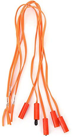 VOBOR Cavo dell'accenditore, 50PCS Telecomando portatile senza fili Cavo dell'accenditore, Telecomando Senza Fili Sistema di Fuoco Elettronico per Fuochi d'Artificio Accenditori (30CM)