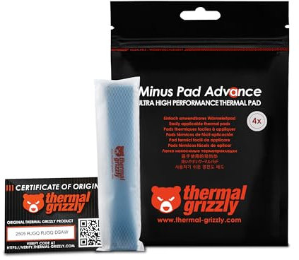 Lot+de+4+Pads+Thermal+Thermal+Grizzly+Minus+Pad+Advance+120x20x1mm+%28Black%29