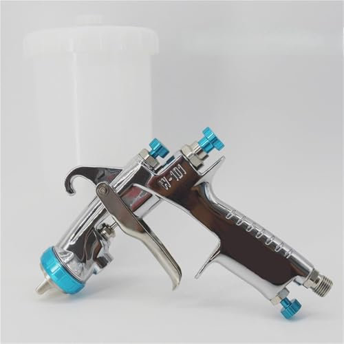 OPEUSLIEV Pistola pulverizadora Manual de Pintura W-101, 1,0/1,3/1,5/1,8 mm, for Pintar Muebles de Coche(134G H4)