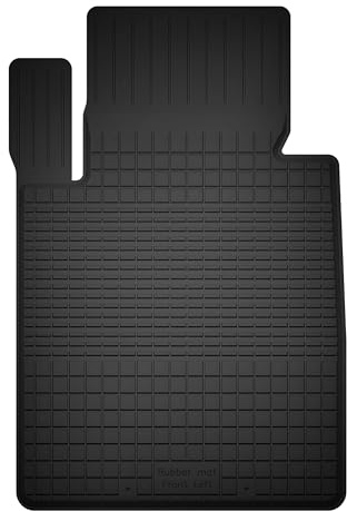 Wielganizator Gummimatte Fahrerseite passend für BMW X3 E83 (2003-2010) SUV | bessere Passform als universelle Matten | Schwarz | Hergestellt in Polen