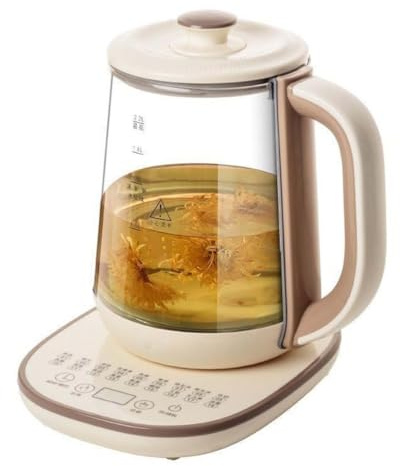 Smart Hot Tea Maker, 1.8L Electric Kettle Pot, Health Pot with Temperature Control And Tea Keep Warm, 24H Appointment, for Tea, Coffee, Boiling Water,001