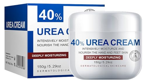 KOAHDE Crema Urea 40%,Crema Pies Secos y Agrietados,150G,Para Una Hidratación Profunda,Para Talones,Pies,Manos,Codos,Uñas y Rodillas