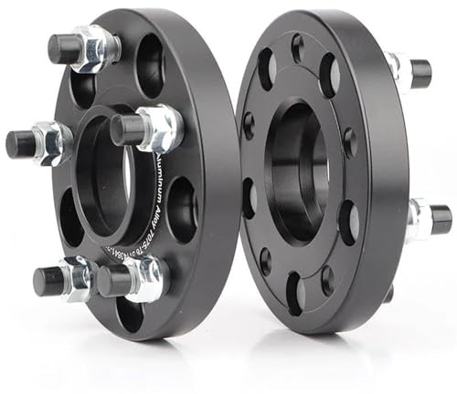 Distanziali Ruote 2 Pezzi Per VW Per Auto Allargatori Distanziali Ruote Alluminio Forgiato Adattatori 5x100 57.1mm M14x1.5 Distanziali Mozzo Bulloni(20mm)