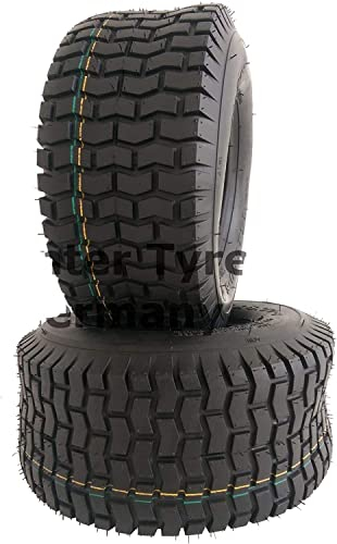 2x 20x10.00-8 S2101 Rasenmäherreifen Reifen inder Größe 20 x 10.00-8 20x10-8 20 x 10-8 Rasenreifen Reifen für Aufsitzmäher Rasentraktor Reifenmantel Stollenprofil