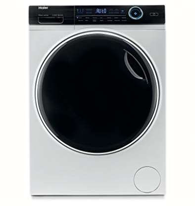 Haier HW100-B14979 Serie I-Pro 7 Lavatrice 10 Kg a Carica Frontale, 1400 Giri, Trattamento Antibatterico, 59x53x85 cm, Bianco, Classe A [Classe di efficienza energetica A]