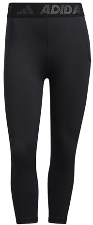 Adidas GL0691 TF 3/4 3 Bar T Leggings Womens Black/White XS