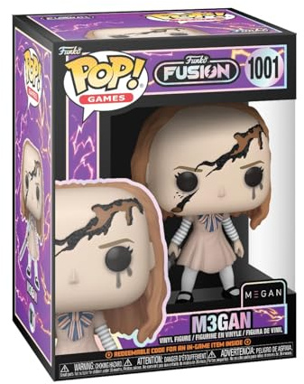 Funko POP! Games: Fusion - M3GAN | Offizielles Horror Merch - Vinyl Sammelfigur als Regal Deko - Geschenkidee zum Geburtstag für Fans und Sammler