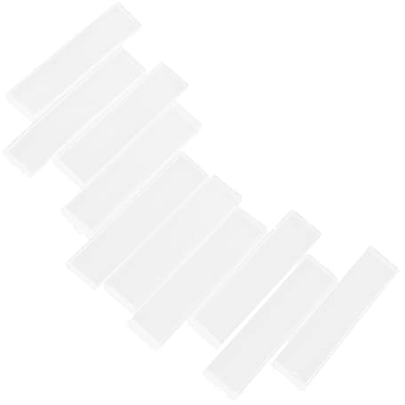 Operitacx Bande de Polymorphes en Résine Blanche, Jouet pour Garçon et Filles et Solution de Réparation Polyvalente, Plastique Malléable Qui Durcit, 10 Pièces Réutilisables pour Loisirs