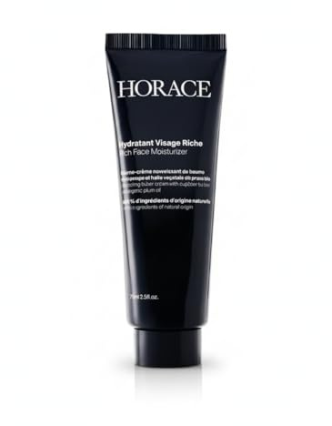 HORACE Rich Face Moisturiser for Men - Unscented, 75 ml
