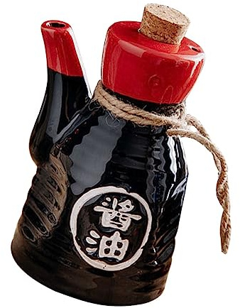 POPETPOP Recipiente De Cerámica Para Salsa y Vinagreras Tarro De Japonés Para Especias Utensilio De Cocina