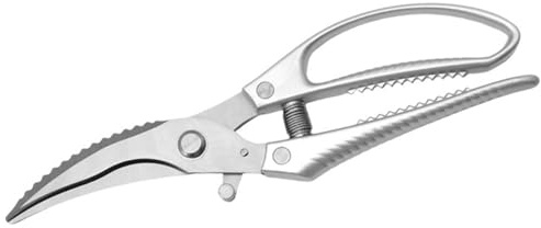 Stainless Steels Kitchen Shears Scissors with Coating for Cutting Poultry Bone Fish Vegetables Ergonomic Grip Designs Professional Kitchen Scissors