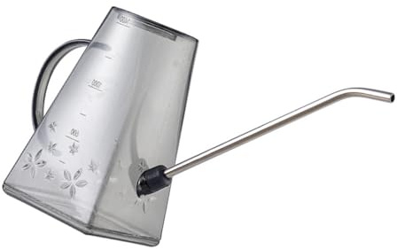 BCOATH Regadera Transparente con Herramienta Práctica para Riego Interior y Exterior de Plantas Diseño Ergonómico para Jardinería Sencilla