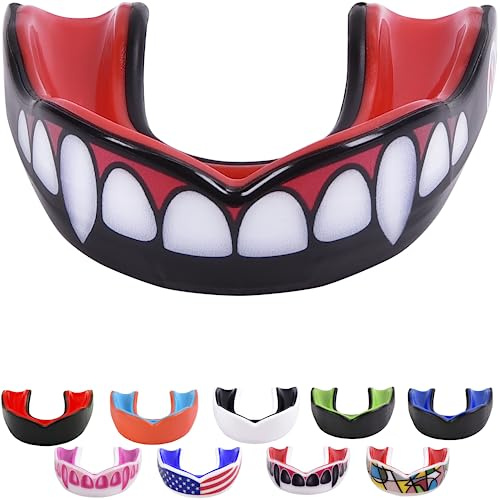 Oral Mart Vampire Fang Sports Mouth Guard for Martial Arts, Boxing, Sparring, Karate, BJJ, MMA, Football