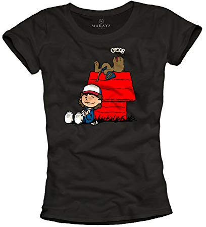 Makaya Tee Shrit Stranger Thing Femme - Demodog
