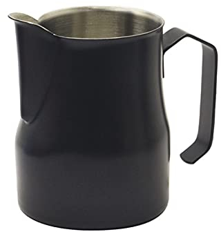 caihuashopping Salsera de Porcelana Jarra de Leche 500 ml/700ml de Acero Inoxidable Jarra de Espuma de Flower Taza de café Leche Leche frotura Arte láctea Espuma Herramienta coffeware Salsera