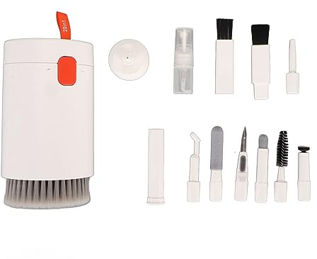 Kit de Limpieza para Aparatos Electrónicos - Auriculares, Auriculares, Teléfonos Móviles, Tabletas, Portátiles - Incluye Rotulador y Botella Herramientas