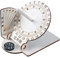 MONOJLY Meridiana Equatoriale - Orologio Modelli Scientifici - Ornamenti Desktop Geografia Strumento Didattico per Studenti