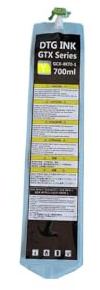 Sacchetti di inchiostro da 700 ml compatibili con la stampante della serie GCX-4K70-1 con chip compatibili(Y)