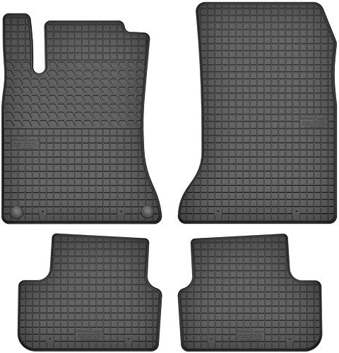 Gummimatten Gummi Fußmatten Satz für Mercedes A W176 / B W246 / CLA C117 / GLA X156 / Infiniti Q30 - Passgenau
