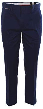 Tommy Hilfiger Herrar Denton Chino Straight Stretch Loose Fit Jeans, Blått bläck, 29W / 34L