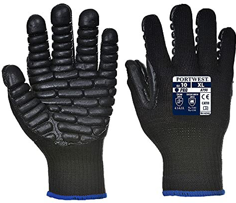 Portwest A790 Gant Anti Vibration Noir, XL