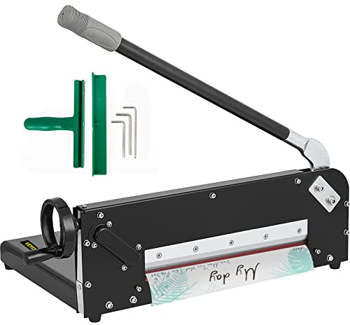 VEVOR Guillotine Paper Cutter 12,Heavy Duty Paper Cutter A4 400 Sheets, Paper Guillotine Cutting Width 30 cm,Paper Slicer Cutting Thickness Max 4 cm, Paper Slicer for Cutting Paper, PVC etc