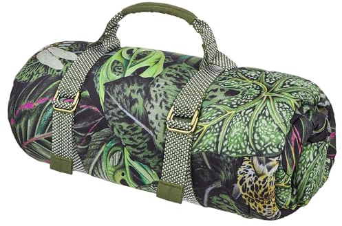 BUTLERS Picknickdecke 140x180 cm - Picnic Deluxe - Campingdecke Outdoor gefüttert | Liegedecke Strand wattiert | Dicke Polsterung