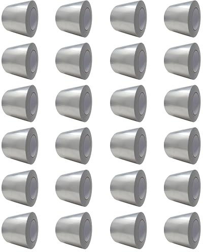 gws Aluminiumklebeband ist ein flexibles Band mit 30 µ Aluminiumfolie und Acrylatkleber, perfekt für gewölbte Oberflächen und dauerhafte Anwendungen (24, 50 m x 100 mm)