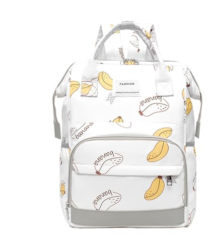 Stoffbabywechslungstasche - Chic Windel Rucksack, Kompakter Windel -Rucksack | Tragbares Reise -Baby -Windelbeutel, Ausgestattet Mit Verstellbarem Riemen, Wechseln Der Tasche Für Kinderwagen, Babywech