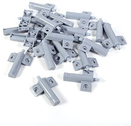 Tomvorks 20pcs/Los Küchenschrank Tür Stopp Drawer Soft Stille Nahe Dämpferpuffer, Bestehend aus Hochwertiger Bauchmuskeln, Schützen Türen vor Schlägen, Reduzieren von Lärm, Einfach zu