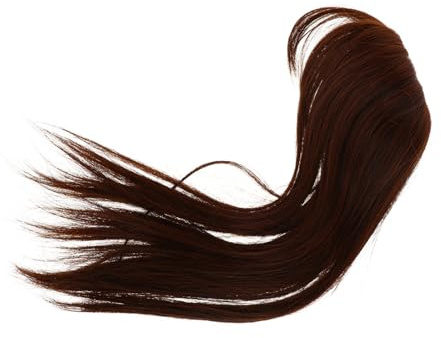 Happyyami Haarverlängerung Für Damen Natürliche Dunkelbraun Zum Abdecken Von Grauem Haar Und Dünner Werdendem Haar Leicht Und Komfortabel