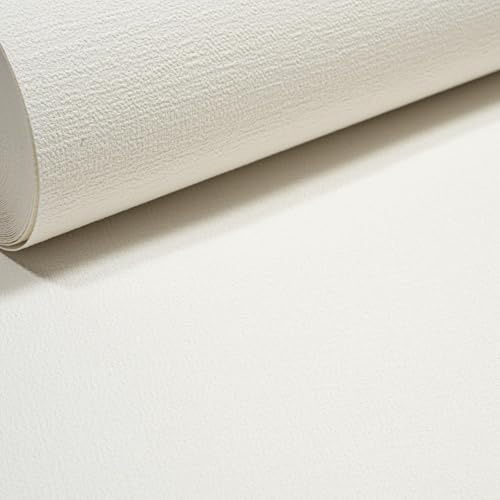 SOPHIE LAURENCE Plain White Textured Wallpaper Free Match Paste The Wall Living Room Hallway Embossed Feature