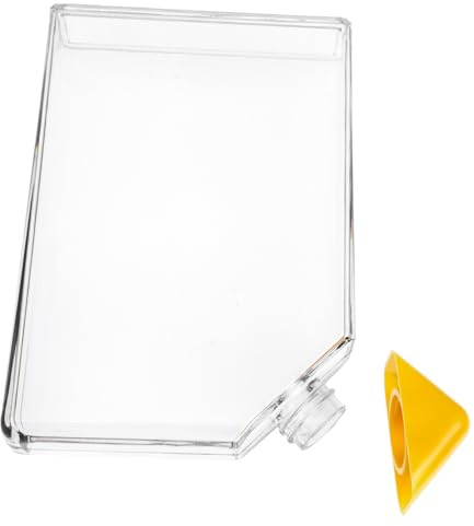 SOIMISS Bouilloire Plate Plastique Bouteille Eau Portable avec Couvercle Étanche Design Simple Et Élégant pour Usage Quotidien