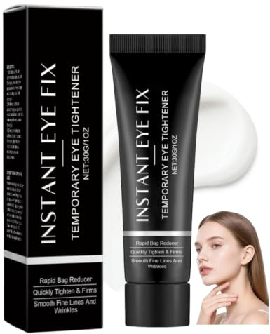 Crème contour des yeux anti rides coréen,crème raffermissant instantané pour les yeux, réduit les poches et les cernes pour les yeux anti-cernes et anti-poches et raffermit les ridules (1PC, 30g)