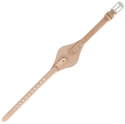 Fossil Uhrenarmband 8mm Leder Beige Silber - ES-2830 | LB-ES2830
