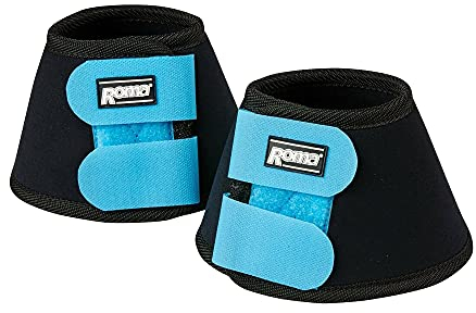 Roma Neopren-Hufglocken II (Pony) (Schwarz/Blau)