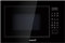 MW BI2505DCG BK - Mikrowelle in Schwarz - Einbaumikrowelle - 900 W mit 5 Leistungsstufen und 1200 W Grill - Timer bis zu 60 Minuten - Mikrowelle mit 25 Liter Fassungsvermögen - Cata