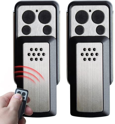 2 Pour 114253 Télécommande de Portail Coulissant à motorisation Télécommandes de Portail pour 114253 104257 104251 Compatible avec la Marque Extel