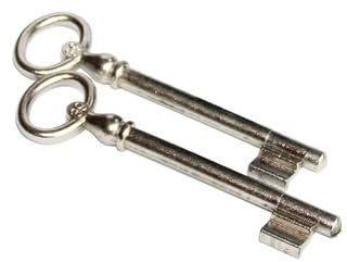 2 llaves adicionales para cerradura de rosca