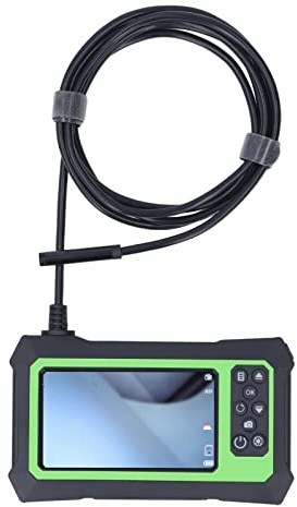 Depisuta Endoskopkamera mit Licht, 4,3-Zoll-Bildschirm, Industrielle Endoskopkamera, 1080P HD-Inspektionskamera, Schlangenkamera, IP67 wasserdichte Schlangenkanalkamera mit 8 LED-Leuchten