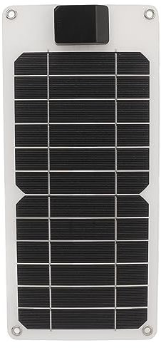 Chargeur de Batterie Solaire, Chargeur Solaire Chargeur 8W Chargeur de Chargeur de Batterie Solaire Chargeur de Batterie de Voitures Solaires avec une capacité d'alimentation de 8 W pour les Zones