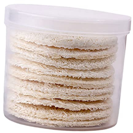 Healvian 10stücke Loofah Make-up Entferner Pads Sanfte Gesichtsreinigung Für Hauttypen Für Und Tägliche Anwendung Und Exfolierend