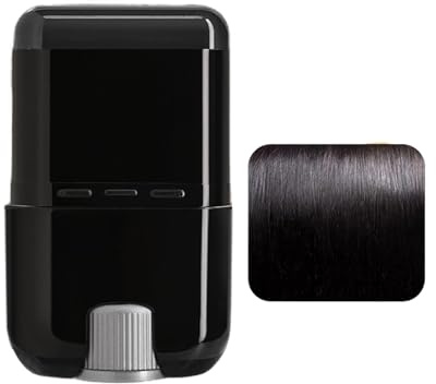 2-in-1 Hair Color Stick & Comb, Instant Hair Color White Concealer Stick, Convenient Touch-up, Natural Black Hair Concealer for Women & Men