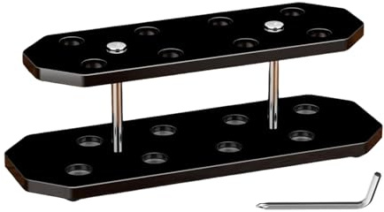 Dart Stand - Dart Display Stand, Acrylic Darts Desktop Display Stands, Angled Displays 8 Capacity Storage Rack, Darts Desktop Rack för Family Friends Home Bar Game Room Office Desk inomhus