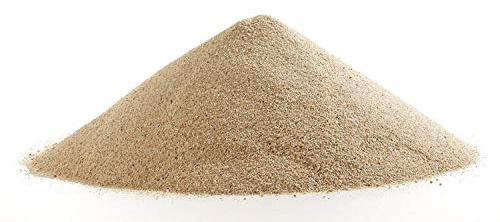 Doubleyou Geovlies & Baustoffe Grässand trädgårdssand kvartssand för gräsklippare jordförbättring (5 kg.)